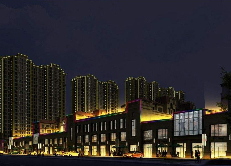 房地產(chǎn)亮化工程案例 房地產(chǎn)亮化工程案例